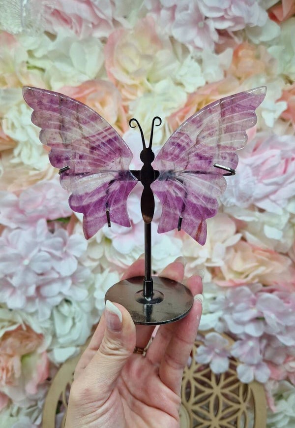 Papillon en Fluorite