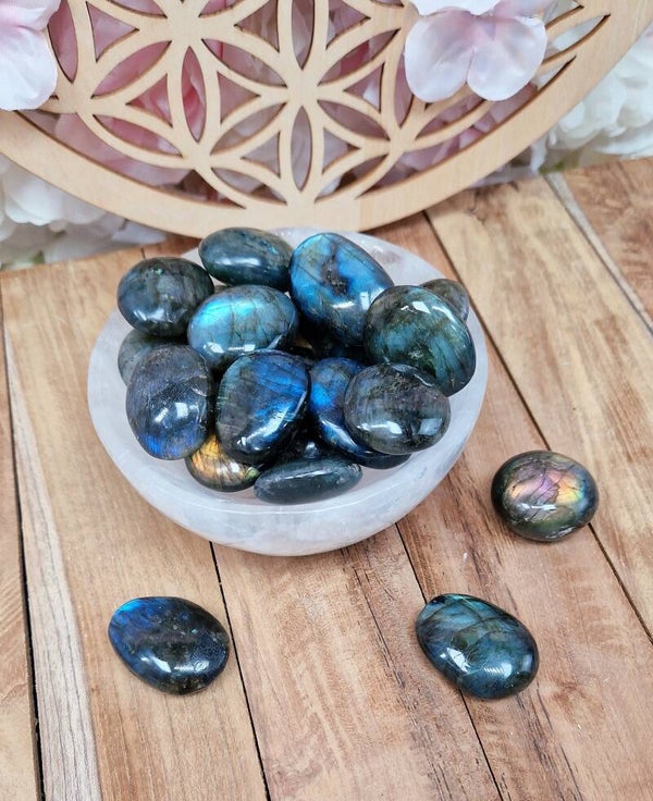 Pierre roulée de Labradorite