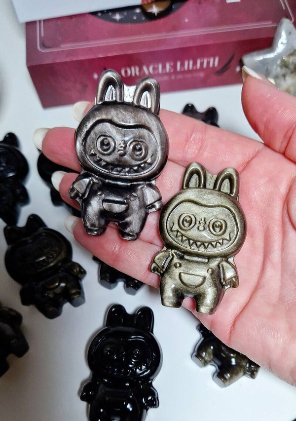 Labubu en Obsidienne au choix