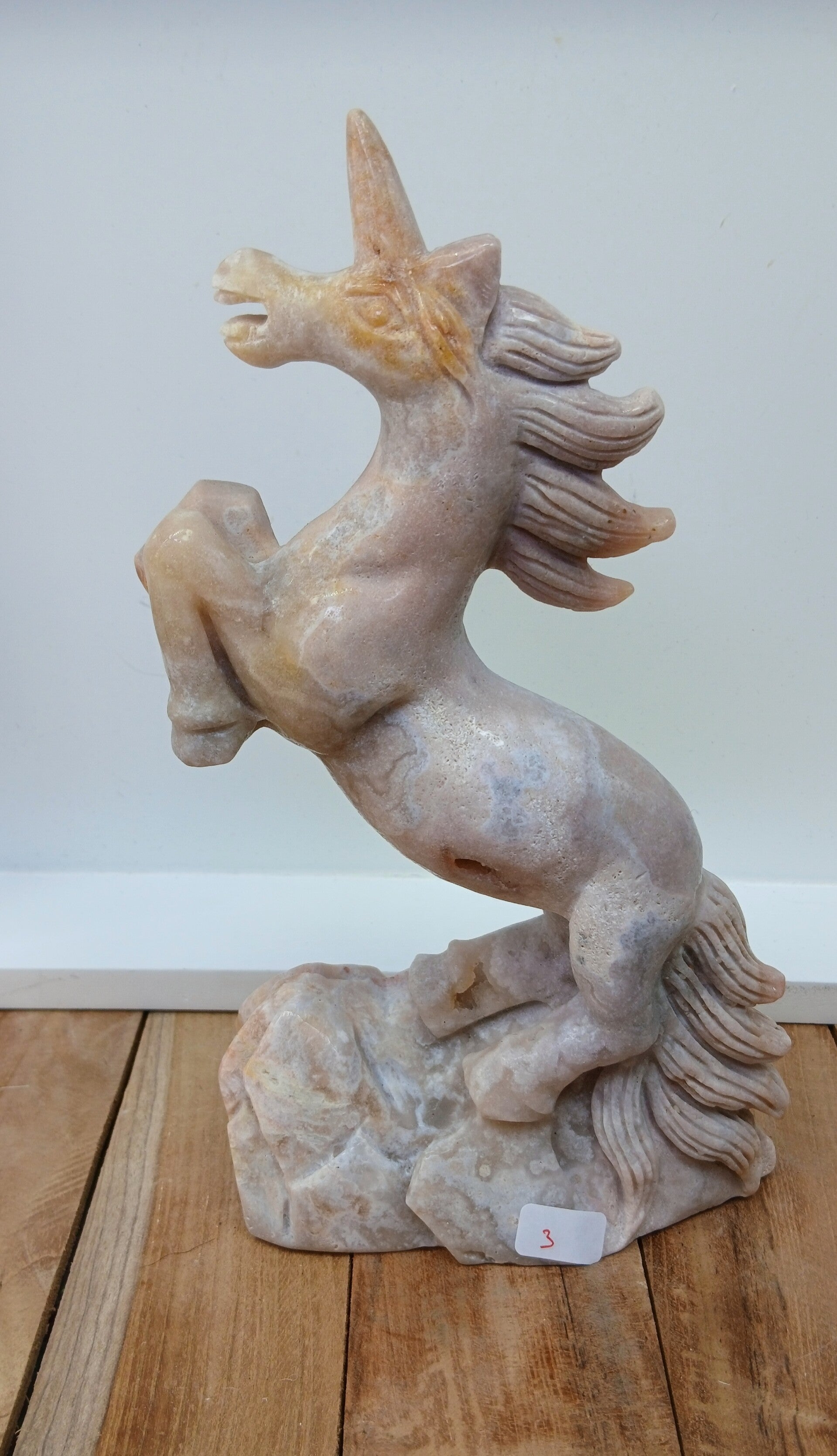 Licorne Améthyste Rose 3