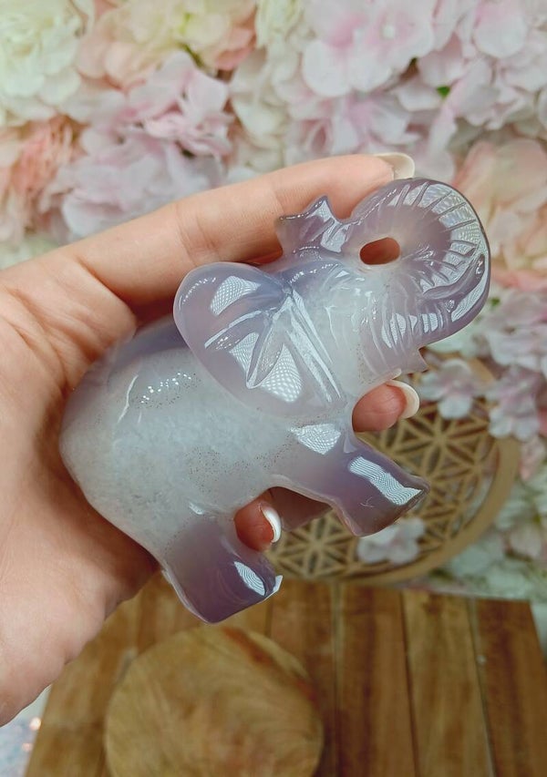 Éléphant en agate 3