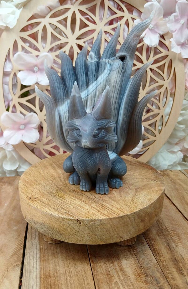 Kitsune Agate et Améthyste