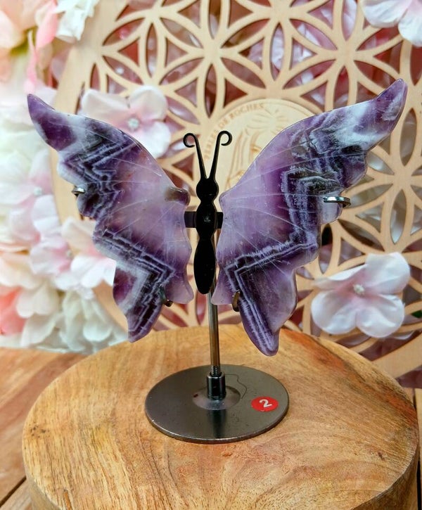 Papillon en Améthyste