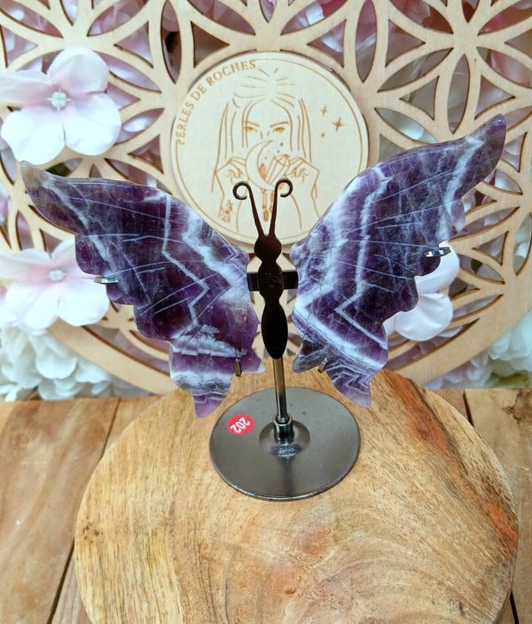 Papillon en Améthyste