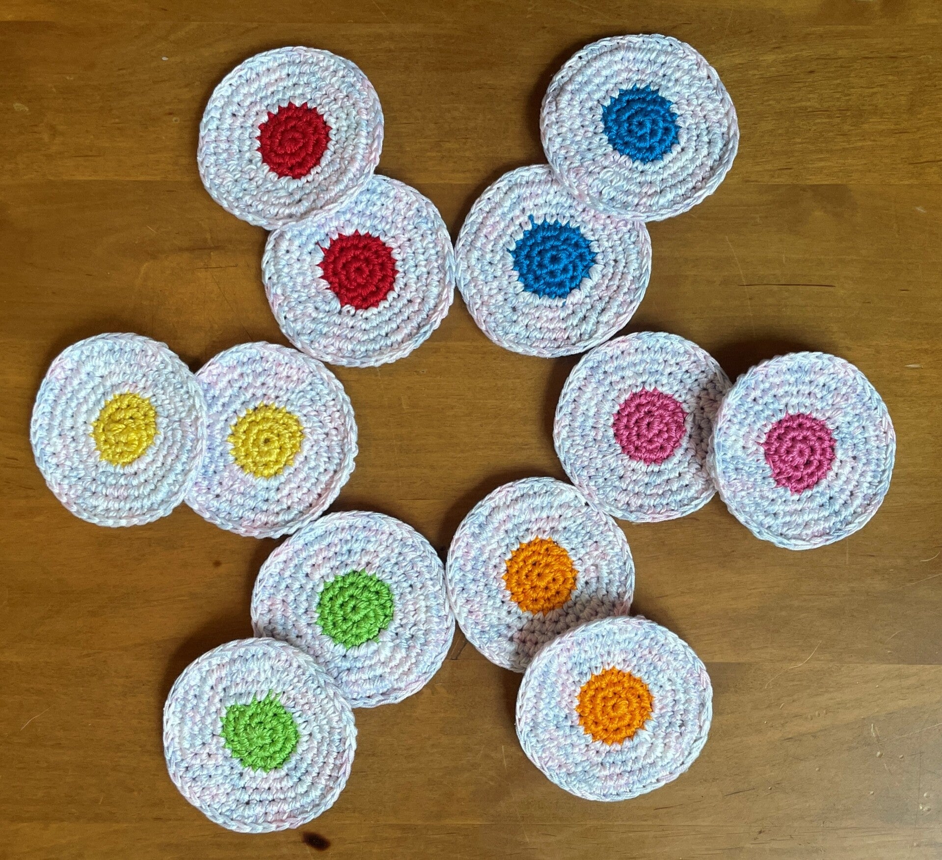 Jeu memory géant  - avec 2 extensions - soit 3 x 6 paires de couleurs