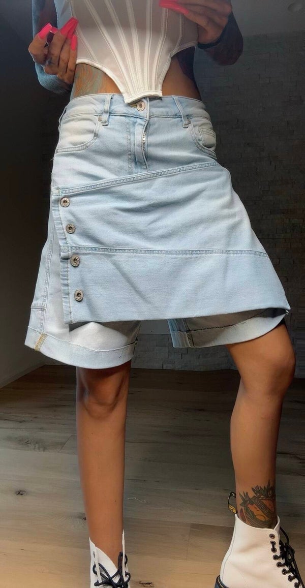 BERMUDA CRAZY DENIM
