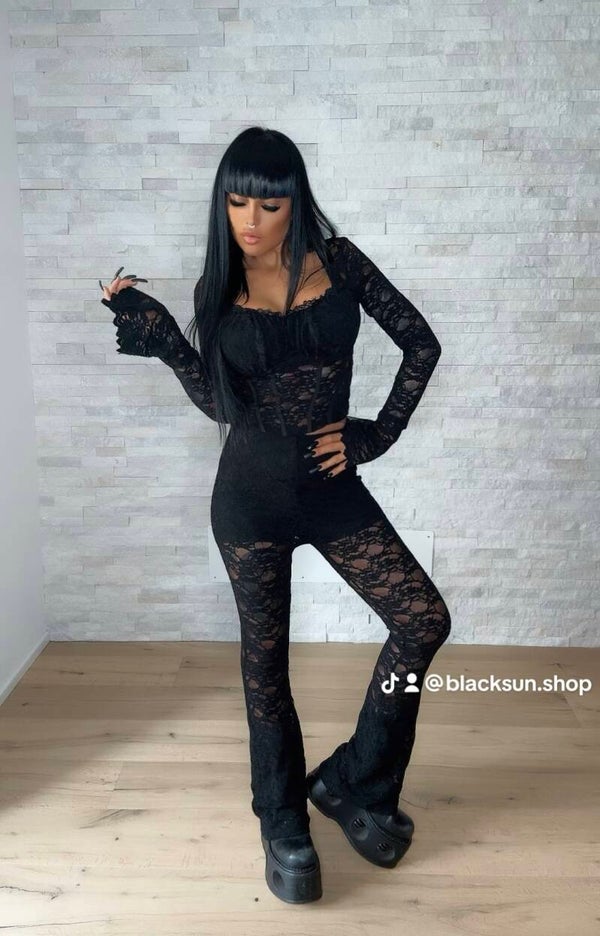 COORDINATO GOTHIC nero