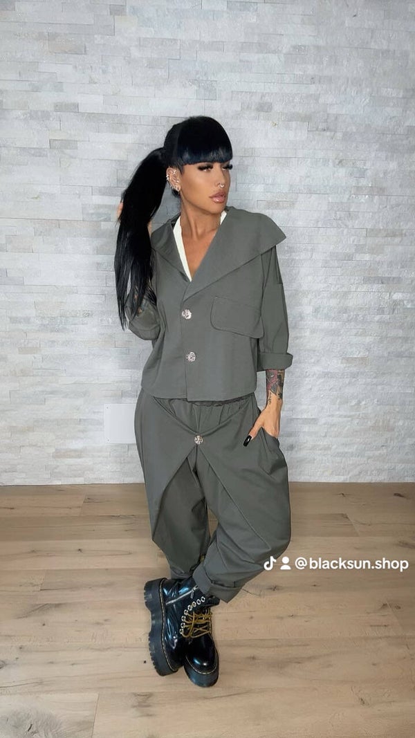 COORDINATO LONDON verde