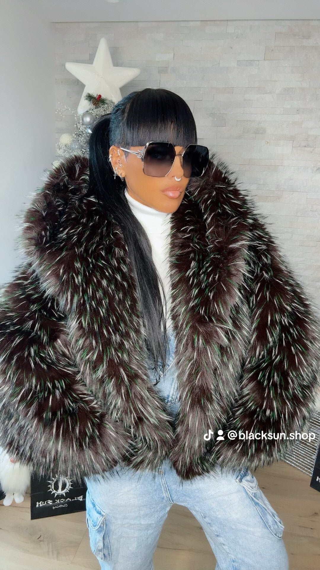 PELLICCIA eco ALASKA verde