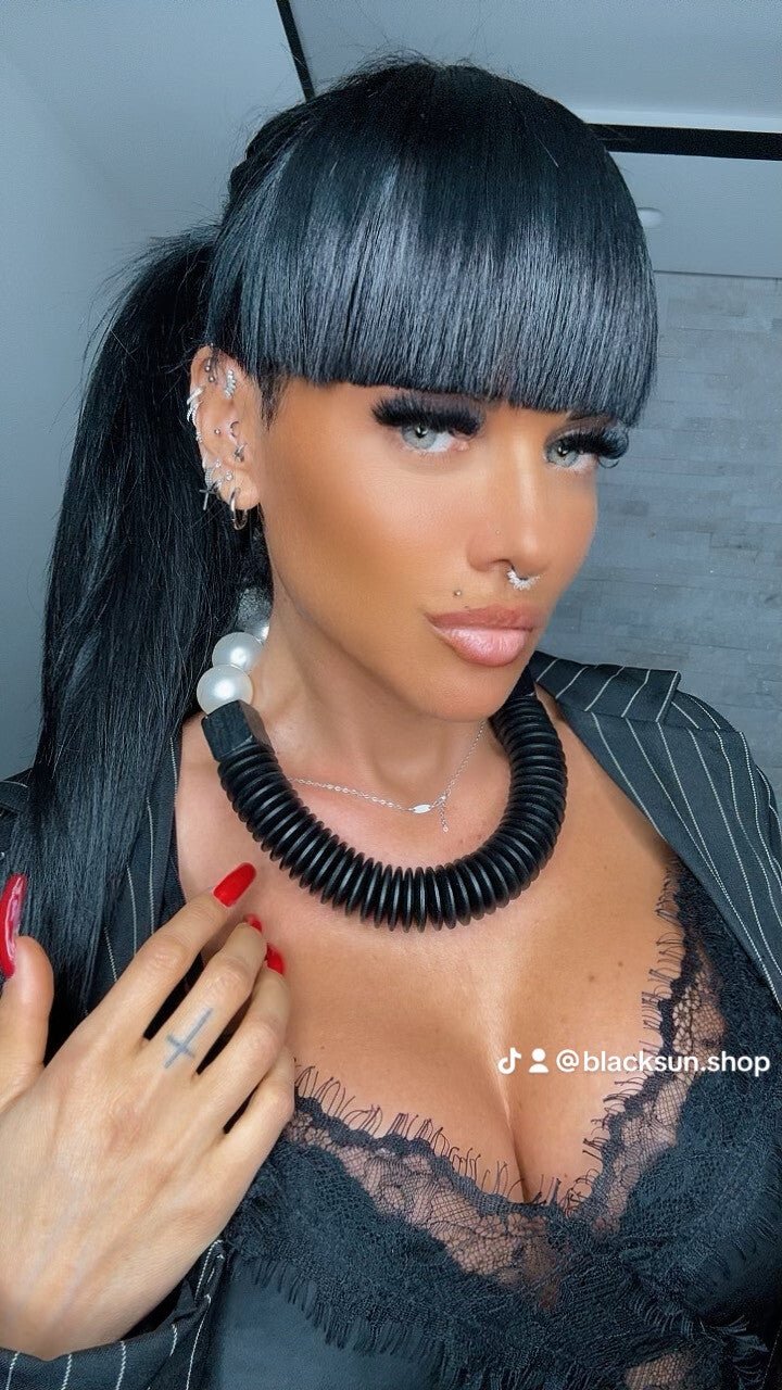 COLLANA GIROCOLLO PERLE