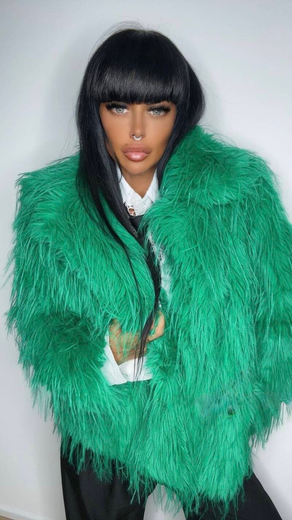 PELLICCIA VIP GREEN