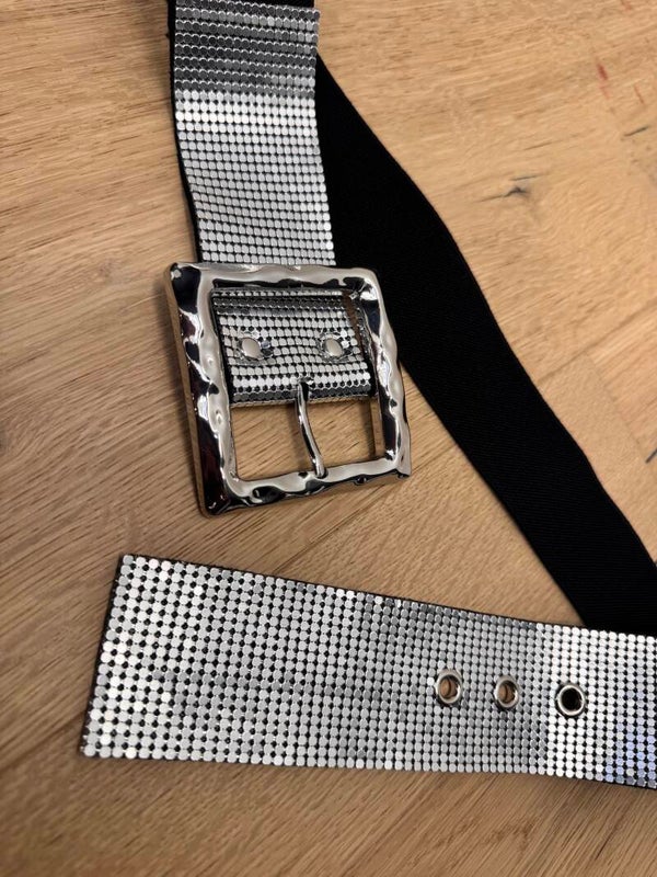 CINTURA ELASTICA silver
