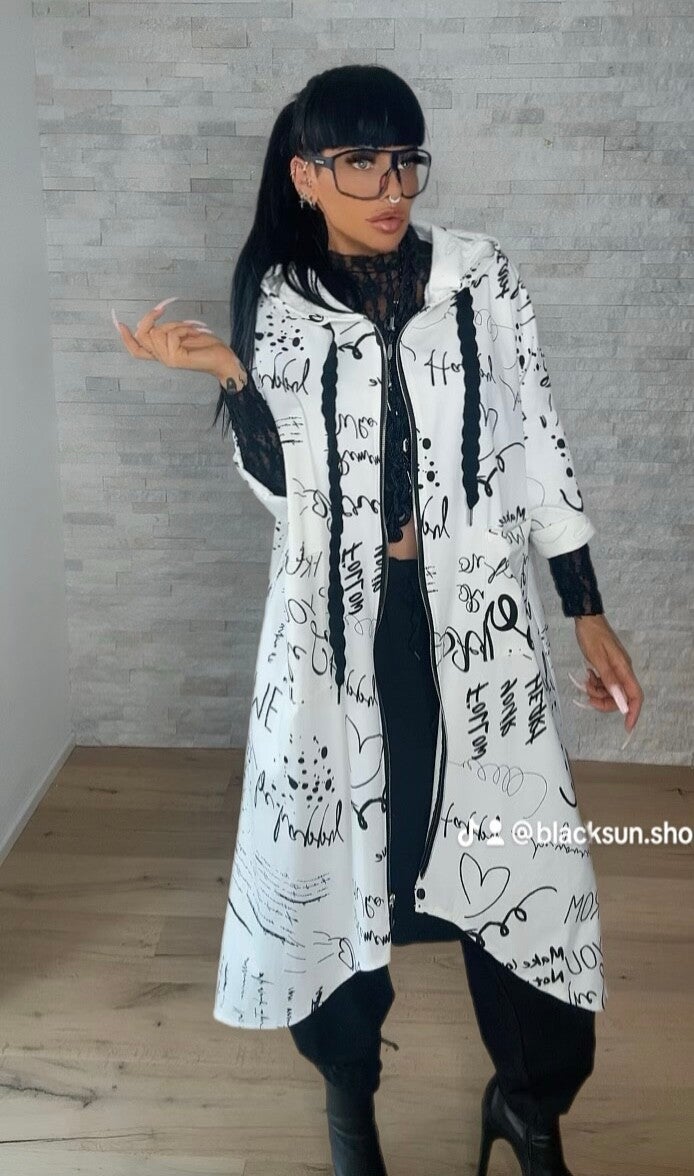 BLAZER FANTASY LONG bianco