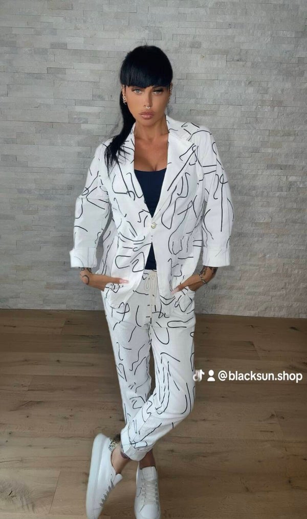 COMPLETO DESIGN bianco