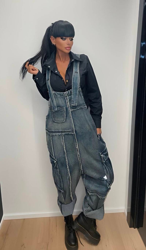 SALOPETTE DENIM OVER