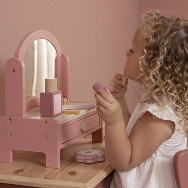 Tocador con set de maquillaje - Little Dutch