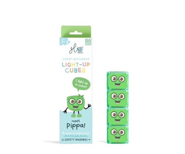 Cubos Iluminados Pippa Verde Glo Pals