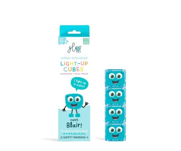 Cubos Iluminados Blair Azul Glo Pals
