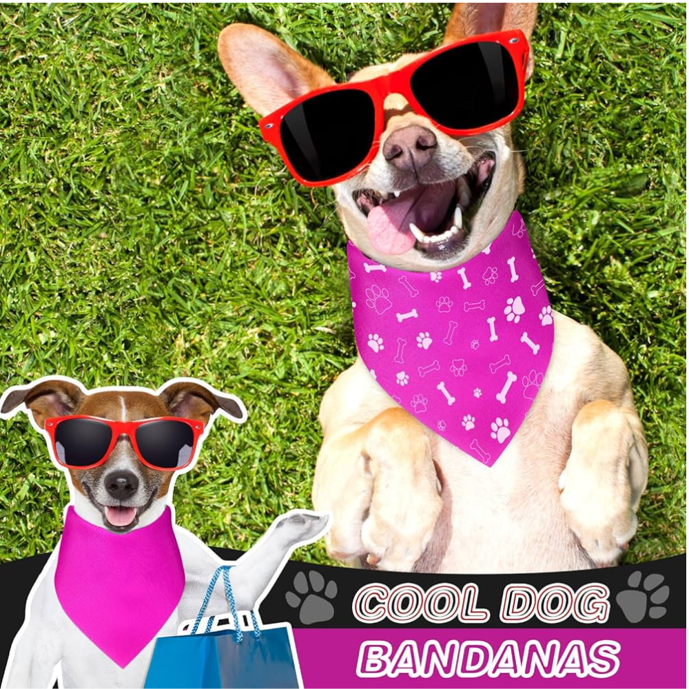 CUSTOM PET BANDANAS