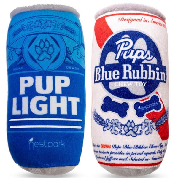PUP LIGHT AND PUPS BLUE ROBBIN CHEW TOY