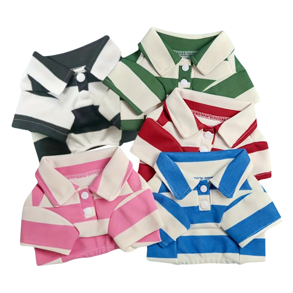 Stripes polo shirt