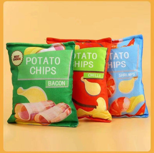 Chip Bag Pet Chew Toy