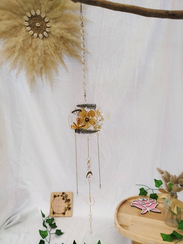 capteur de soleil en fleur