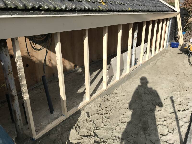 uitbreiding bestaande garage 