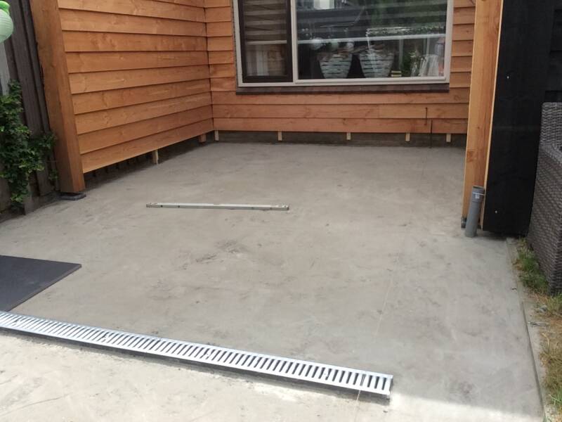 Voorbereiding keramische tegels