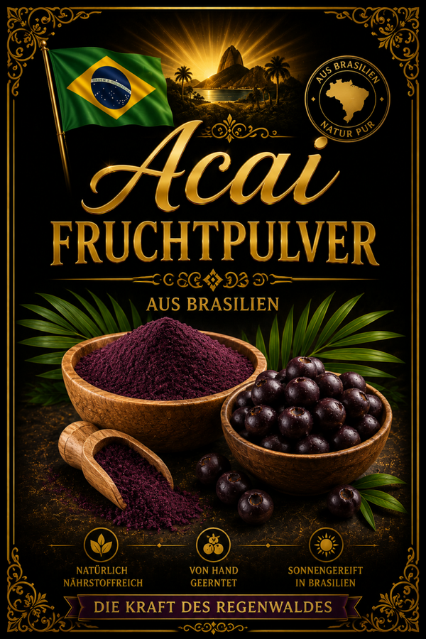 Acai Fruchtpulver aus Brasilien