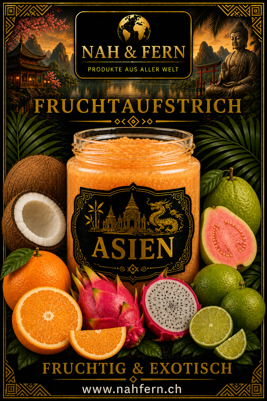 Fruchtaufstrich Asien