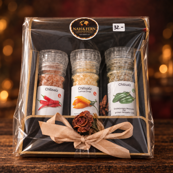 3x Chilisalz-Geschenkset