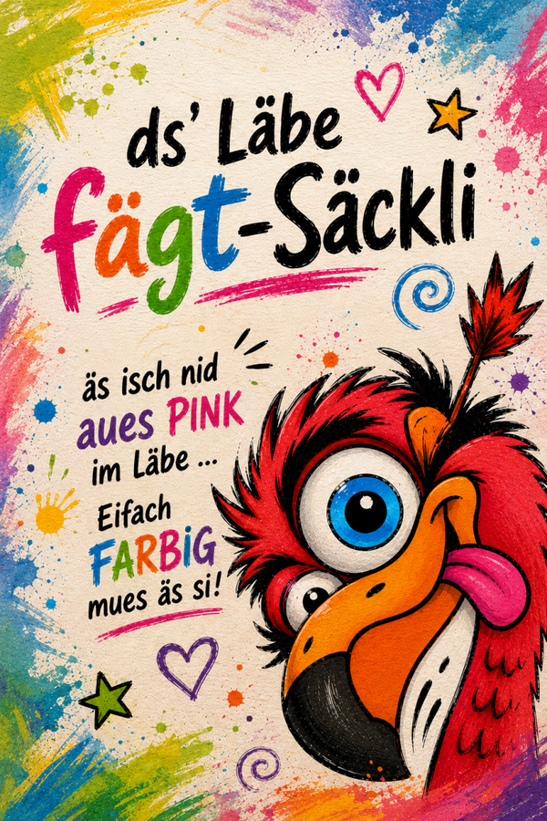 ds'Läbe fägt-Säckli