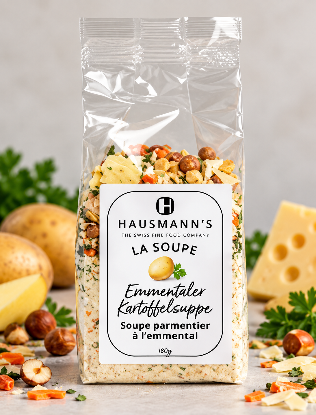 Kartoffelsuppe nach "Emmentaler Art"