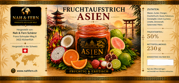 Fruchtaufstrich Asien