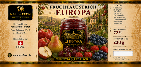 Fruchtaufstrich Europa