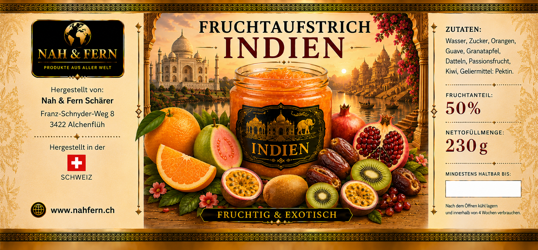 Fruchtaufstrich Indien