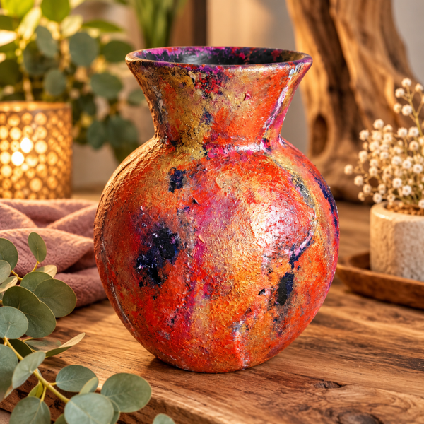Kunstvase «Feuertanz»