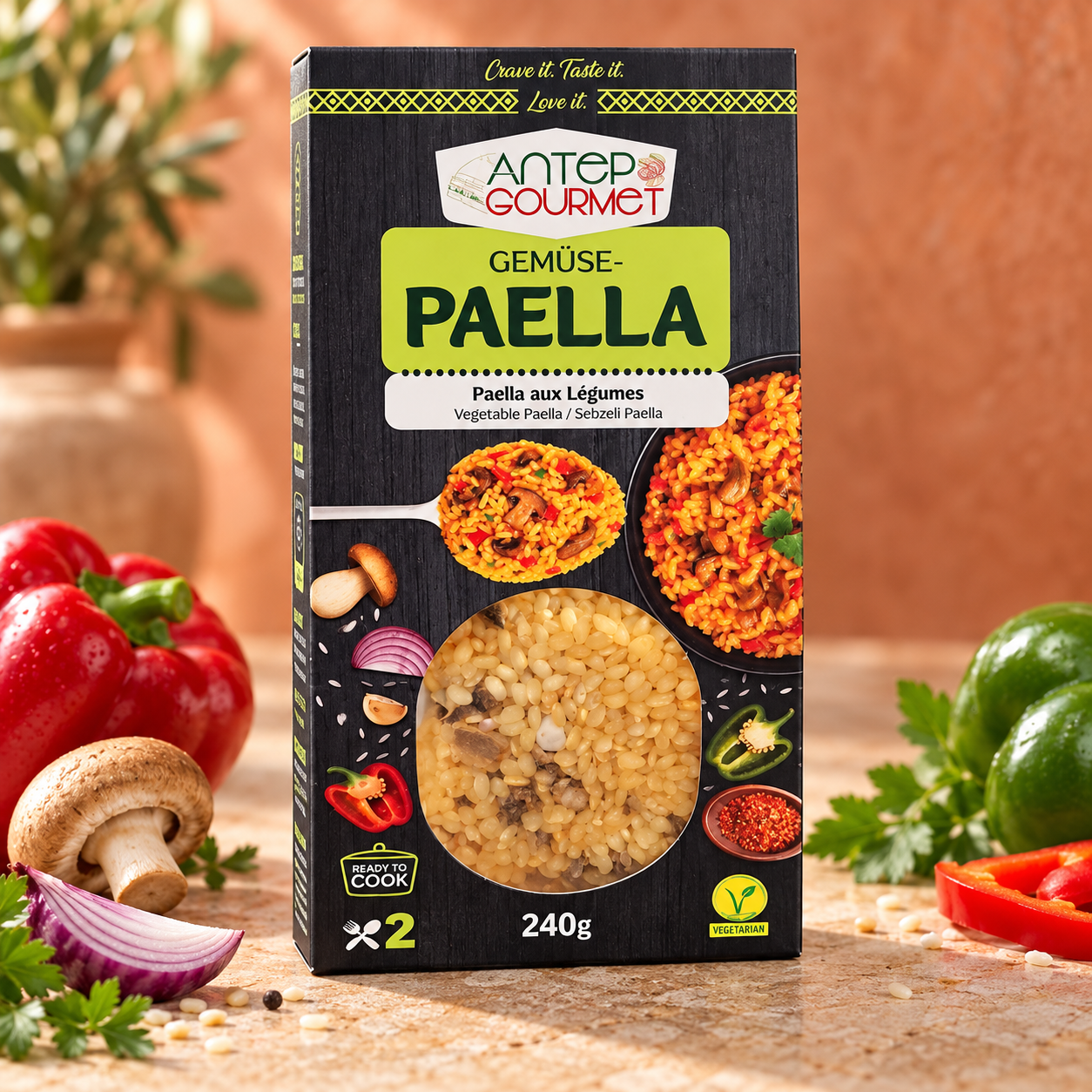 Gemüse-Paella