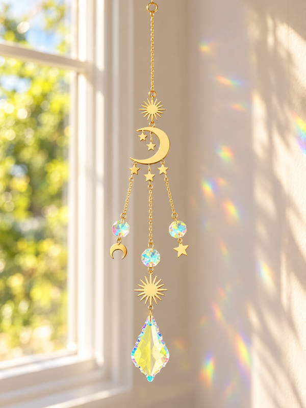 «Goldener Sternentanz» – Sun Catcher