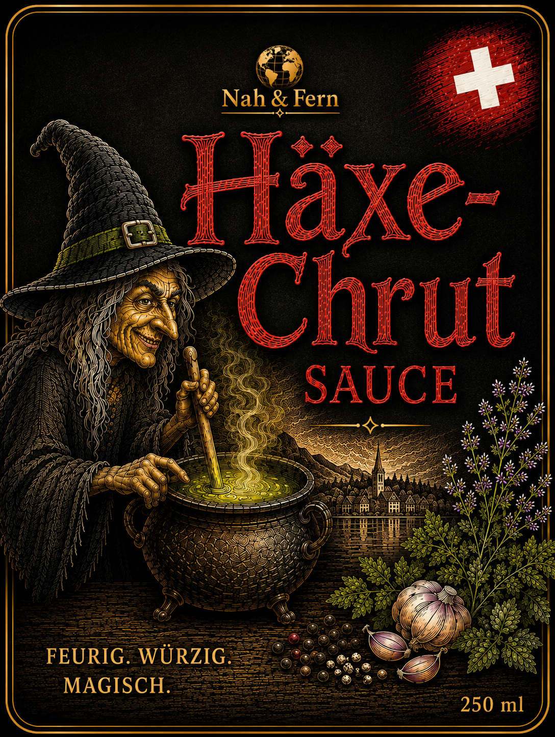 Häxe-Chrut Sauce