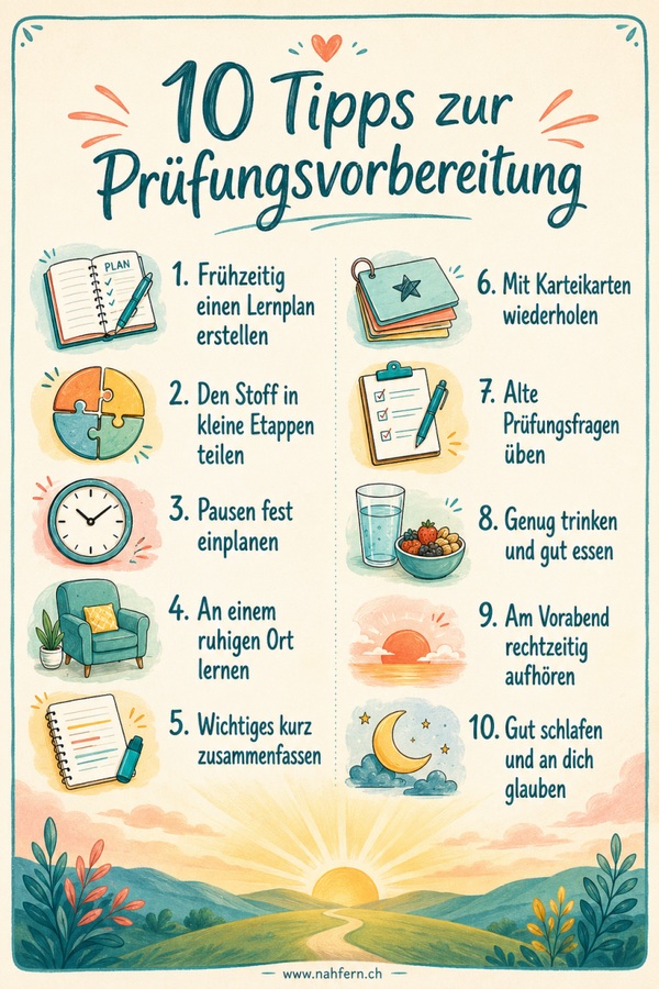Karte Prüfungs-vorbereitung