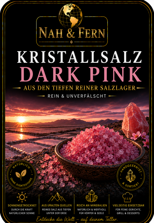 Kristallsalz Dark Pink