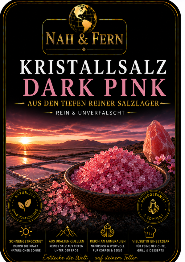 Kristallsalz Dark Pink