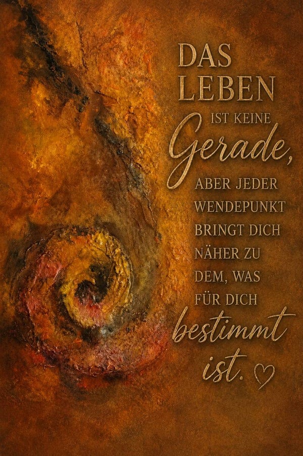 Das Leben ist keine Gerade
