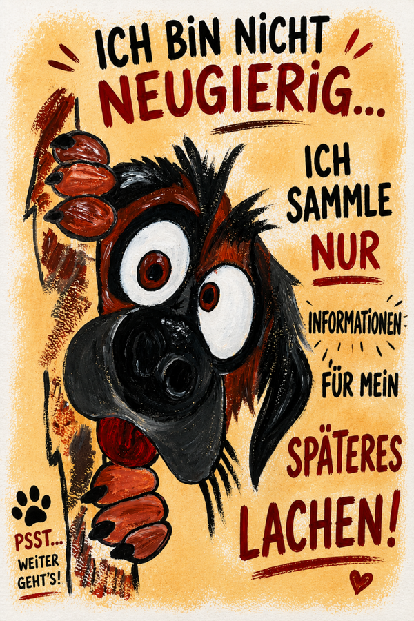Ich bin nicht neugierig