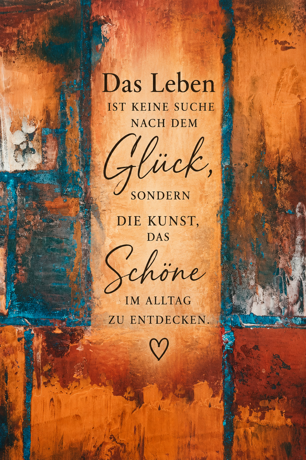 Das Leben ist keine Suche