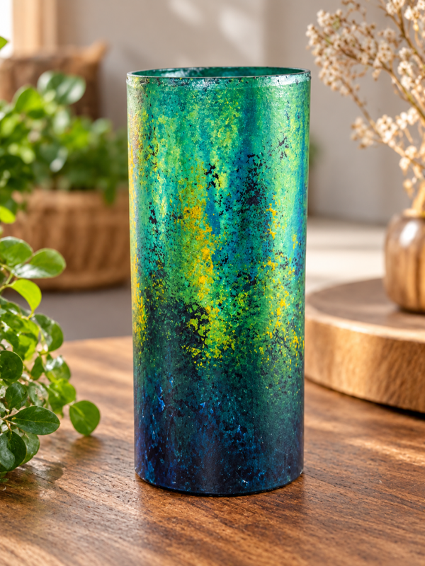 Kunstvase "Meeresleuchten"