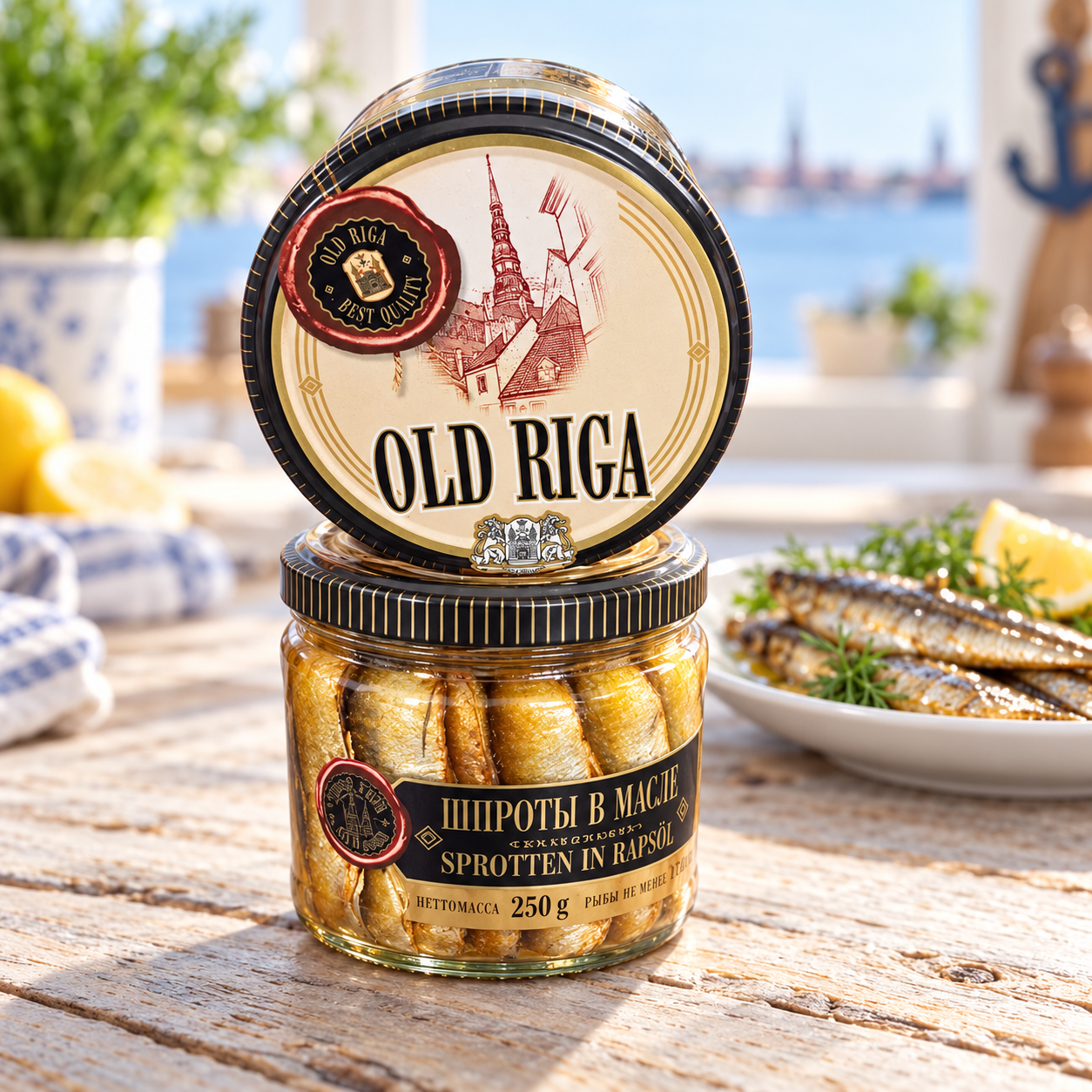 Old Riga - geräucherte Sprotten