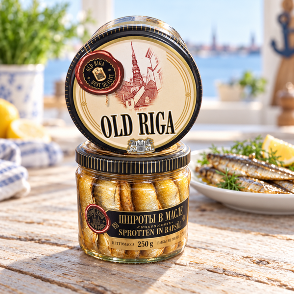 Old Riga - geräucherte Sprotten